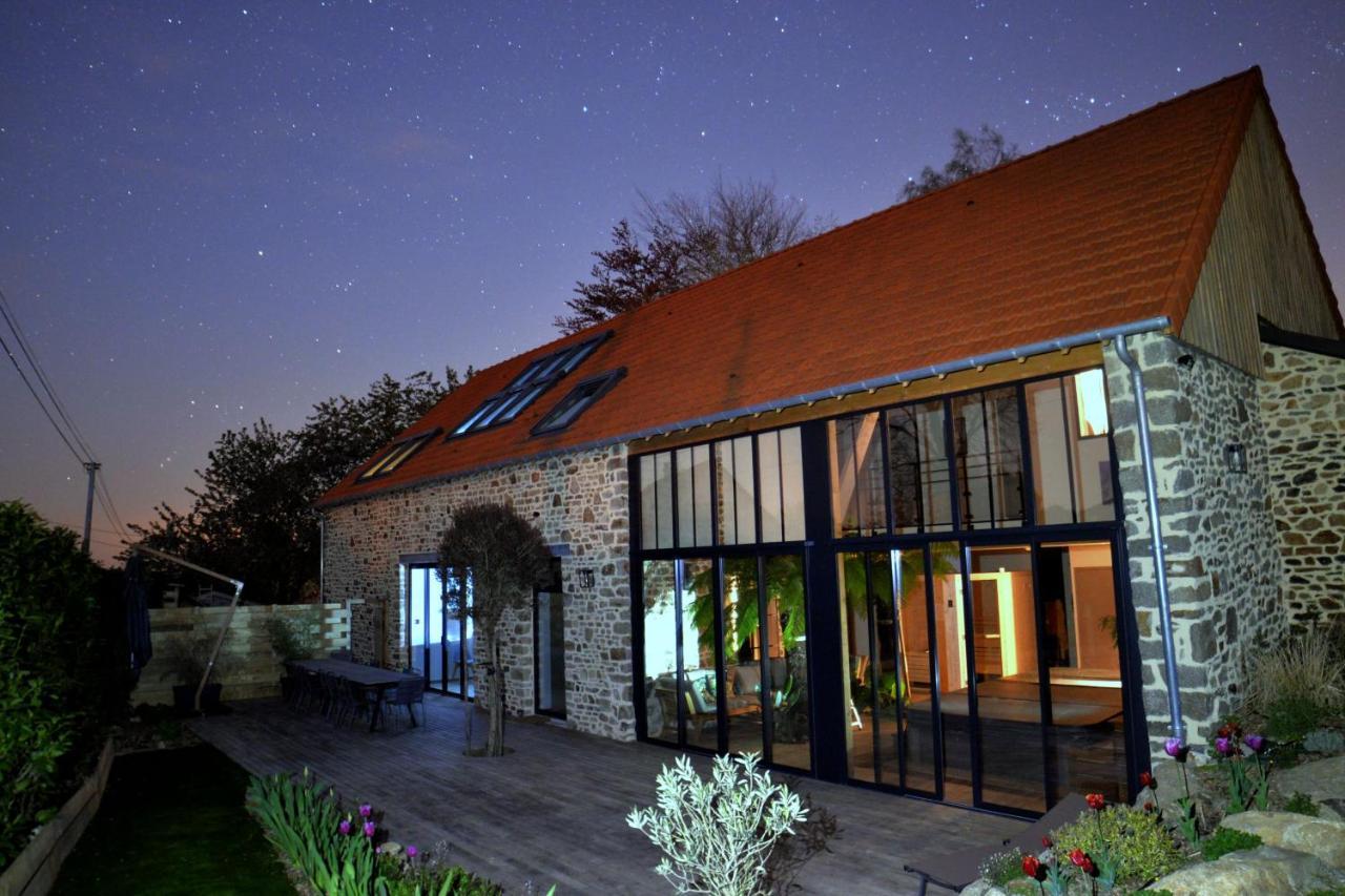 La Grange De Tissey Grand Gite Avec Spa Et Sauna Dragey ภายนอก รูปภาพ